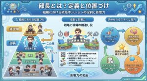 部長とは?役割・仕事内容・課長との違いをやさしく解説【初めてでもわかる管理職ガイド】 - スキルアップステーション