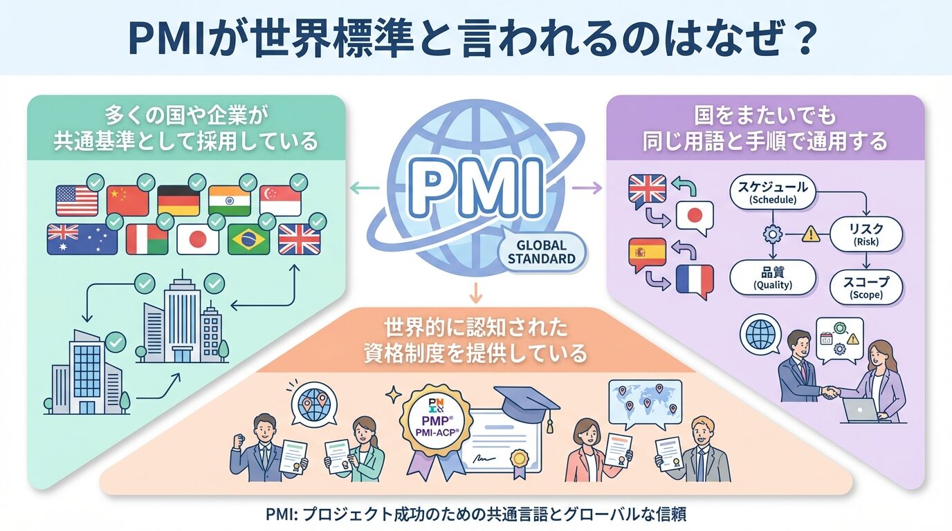 PMIとは？プロジェクトマネジメント協会の役割とPMBOK・PMPとの関係 - スキルアップステーション