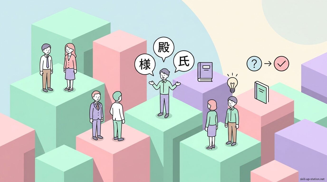 敬称とは?ビジネスで使う「様・殿・役職」の基本ルールを解説 - スキルアップステーション