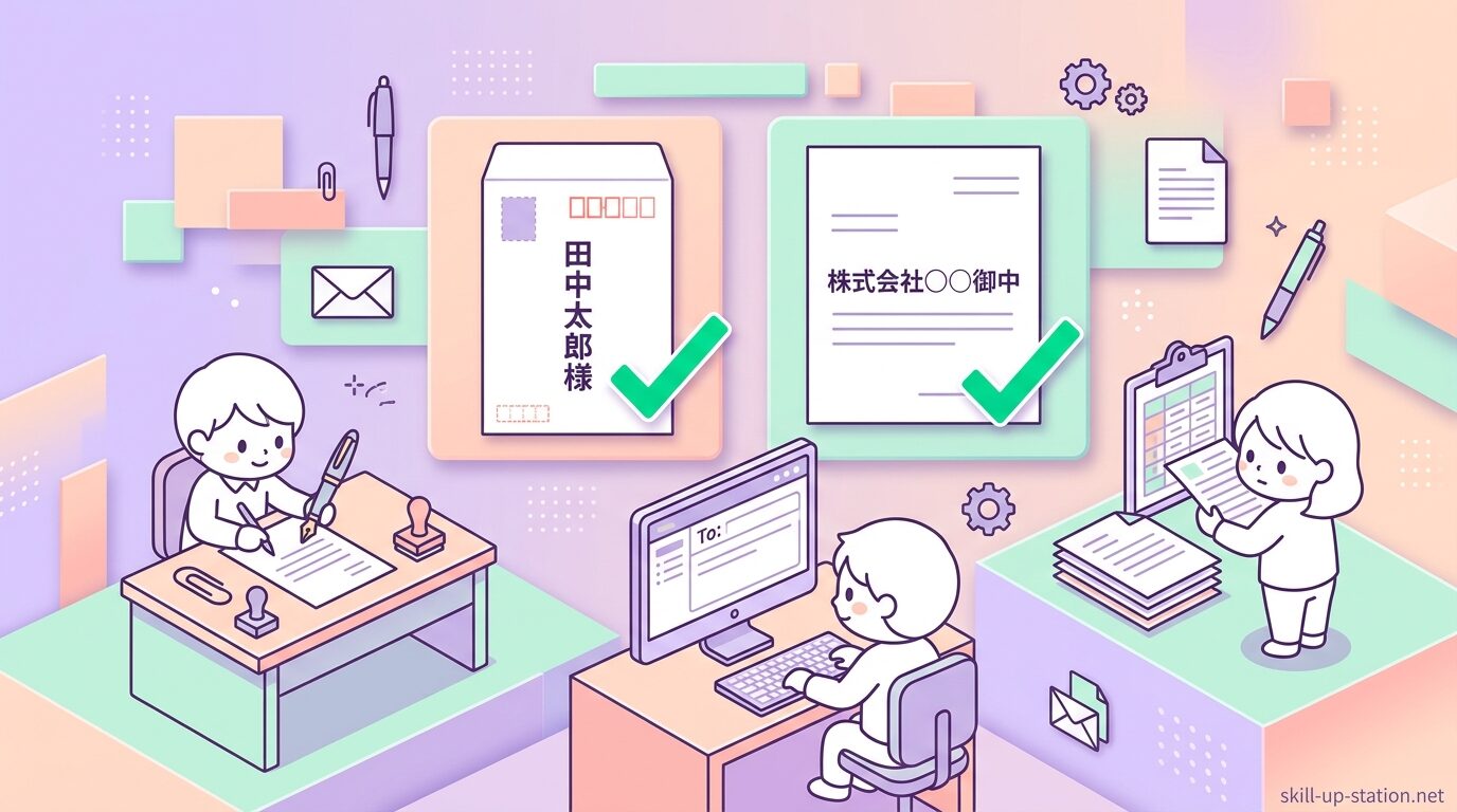 敬称とは?ビジネスで使う「様・殿・役職」の基本ルールを解説 - スキルアップステーション